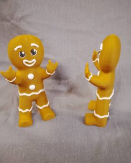 Sassy Gingerbread Man: Your New Favorite Holiday Decor, Rude Flipping the bird